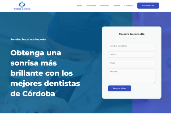 Clínica dental en Córdoba con atención profesional y reserva online – Médica General