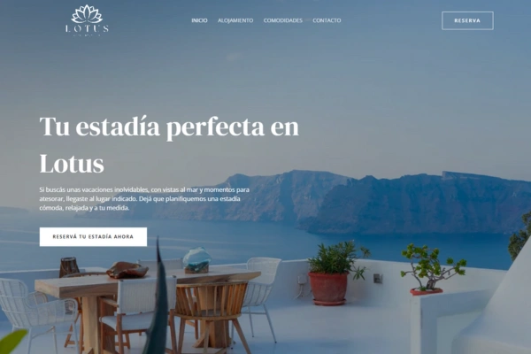 Alojamiento con vista al mar y estilo mediterráneo para vacaciones inolvidables – Lotus